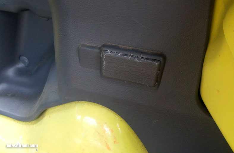 Родное место установки плафона освещения в багажнике Daewoo Matiz - odesoftami.com