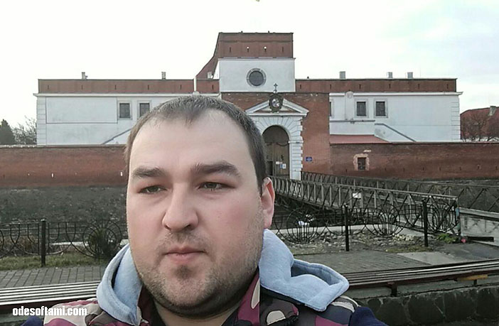 Денис Алексеенко проездом через Кременец из Почаева - odesoftami.com