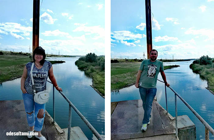 Татьяна и Денис Алексеенко на Барабойском водохранилище - odesoftami.com