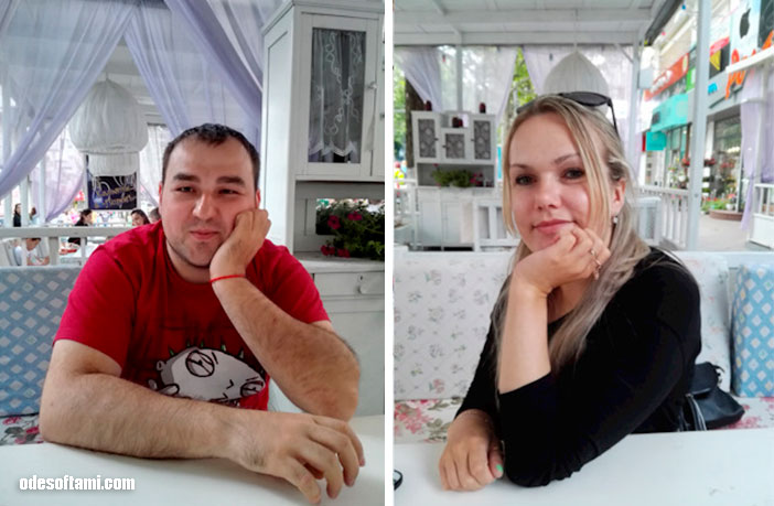 Денис Алексеенко и Ирина Буслаева в кафе ПирогЪ, Николаев - odesoftami.com