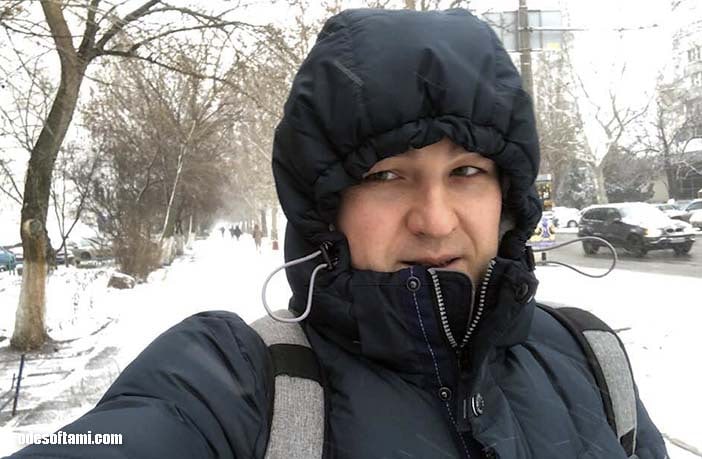 Снежное утро в Одессе - odesoftami.com