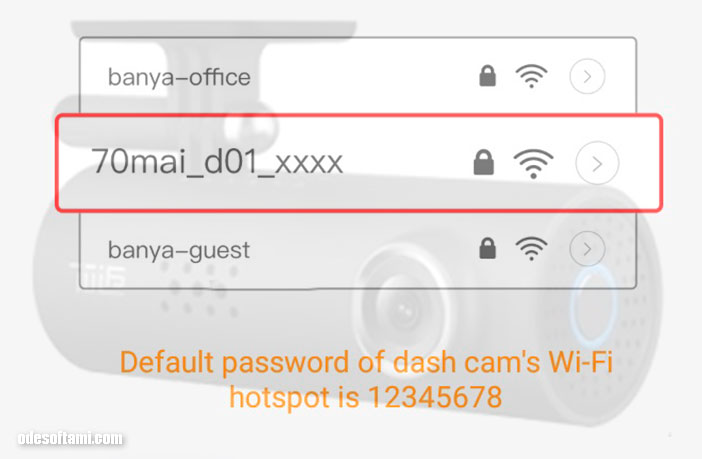 Какой пароль на вайфай у регистратора 70 mai - odesoftami.com