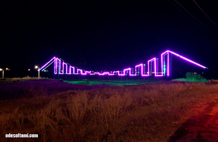 Красочный мост по пути в Затока - odesoftami.com