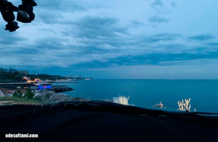 Вид на Черное море возле Grande Pettine - odesoftami.com