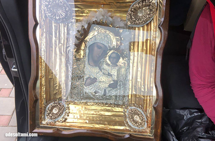 Чудотворная икона из Свято-Воскресеный Теплодарский женский монастырь - odesoftami.com