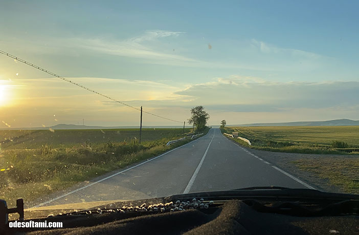 По пути в Telița, Румыния солнце все выше и выше - odesoftami.com