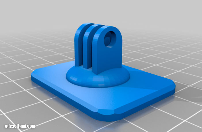 Крепление для видеорегистратора 70Mai Dashcam | 3D модель для распечатки на 3D-принтере - odesoftami.com