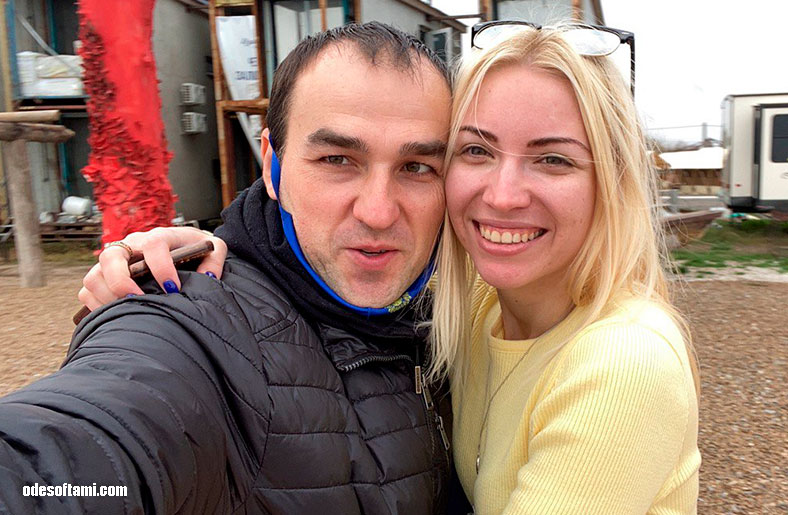 Денис Алексеенко с любимой Анечкой Кушнерова (annetta_105 💕) в Черноморка вылов рыбы 2021 после Козотерапии в Одесской области - odesoftami.com