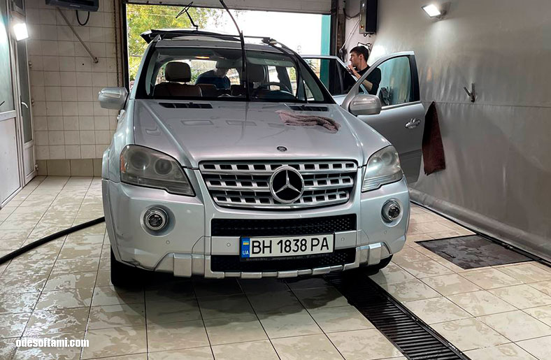 Первая мойка Mercedes ML-550 в Украине - odesoftami.com