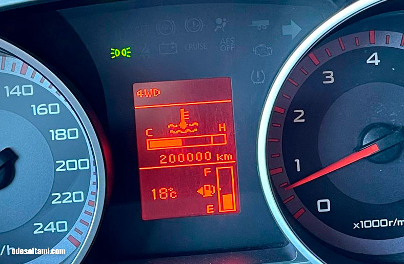 200 000 км на Mitsubishi Outlander XL - odesoftami.com