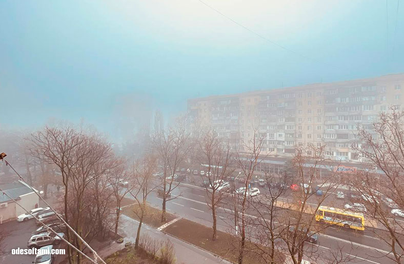 Туман в апреле - Одесса 2023 - odesoftami.com