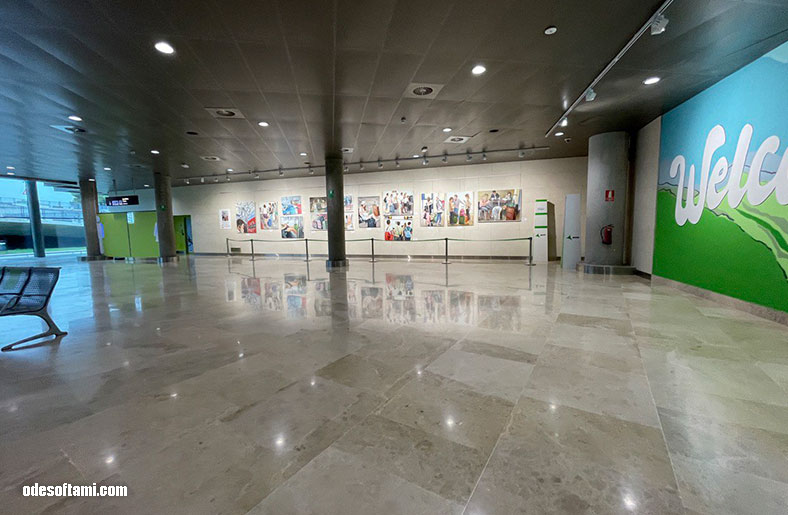 Выставка картин художника @FAUSTO.MORI в Аэропорт Валенсия - 2023 - odesoftami.com