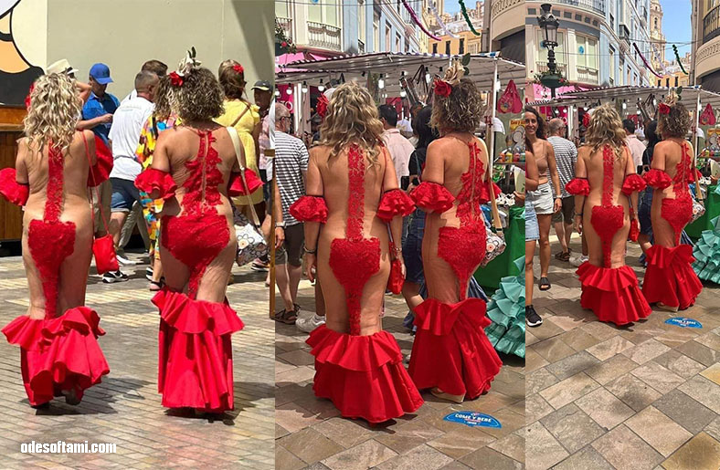 Малага, ярмарка | Испания и откровенные наряды 🍓🍓 - odesoftami.com