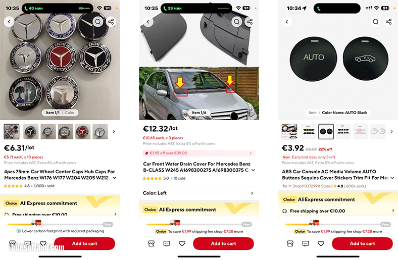 Ништяки для автомобиля с Aliexpress с доставкой в Словакию - odesoftami.com