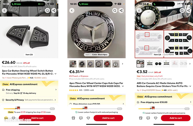 Новый ништячки для автомобиля с Aliexpress с доставкой в Словакию - odesoftami.com