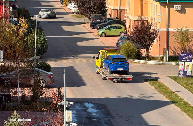 Куда увозят эвакуированные машины в Бухарест? - odesoftami.com