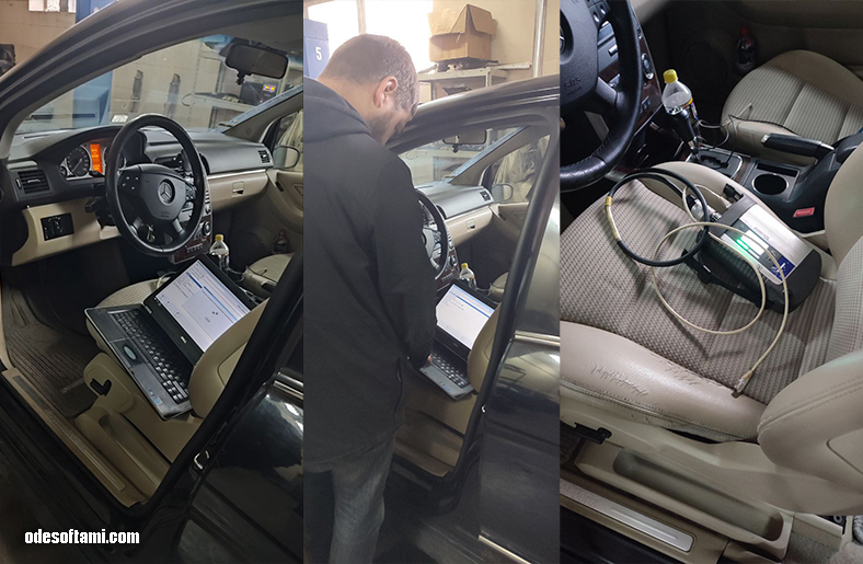 Решение вопроса с ESP на Mercedes-Benz B-class в Одессе | Датчик o-образный рулевой колонки A1694641518 - odesoftami.com