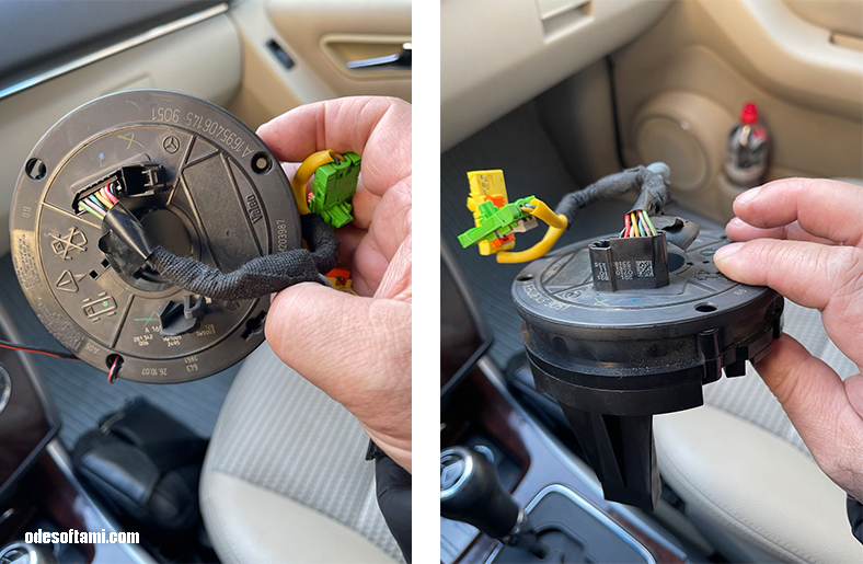 Восстановление работы ESP/ABS на Mercedes B-класса после замены датчика руля - odesoftami.com