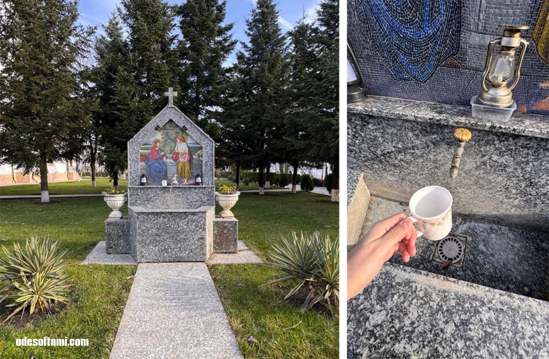 Святой источник в Orthodox Monastery Ghighiu - odesoftami.com