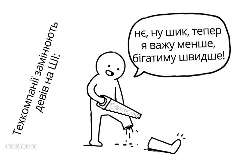 Техкомпании заменяют девушек на ИИ 😂 Техкомпании заменяют девушек на ИИ 😂 - odesoftami.com