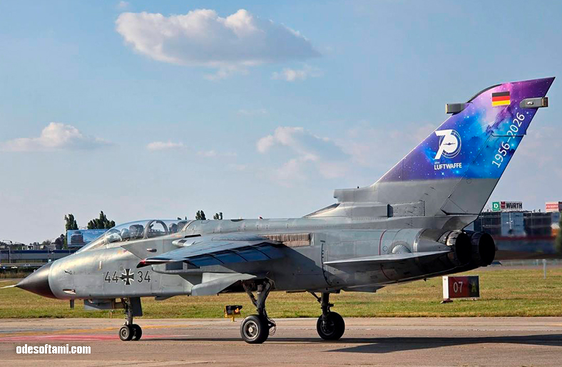 Panavia Tornado PA-200 Люфтваффе на BIAS 2026 в Бухаресте - odesoftami.com