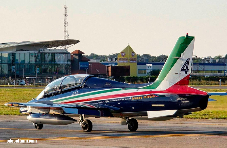 Frecce Tricolori на Aermacchi MB-339 на авиашоу BIAS 2026 - odesoftami.com