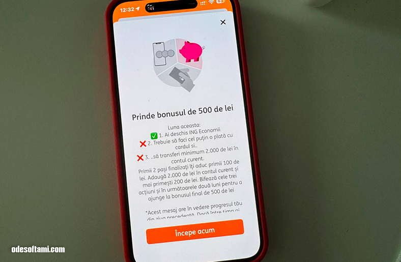 Что нужно сделать для первых 100 RON от ING Home'Bank? - odesoftami.com